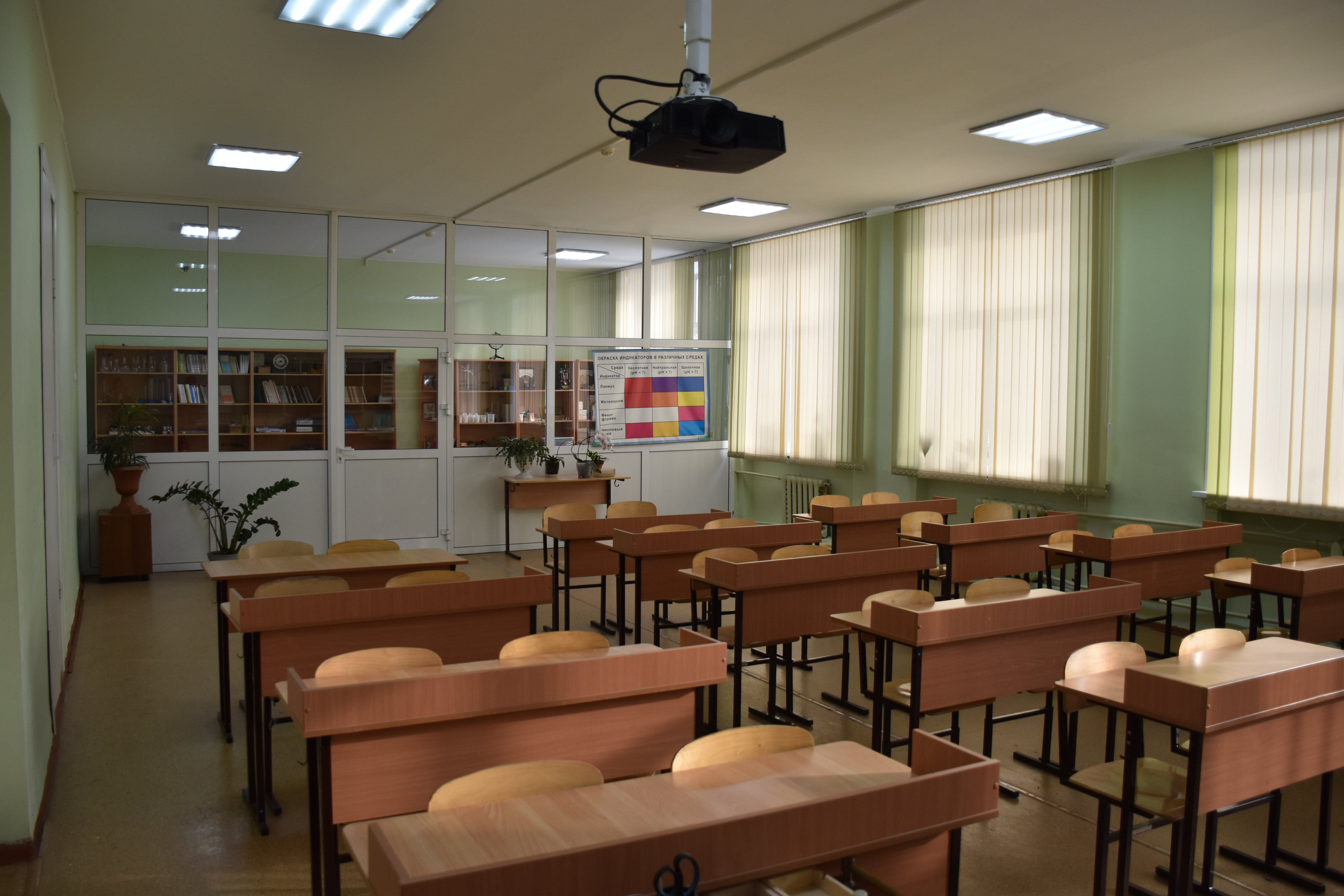 Изображения кабинета физики.
